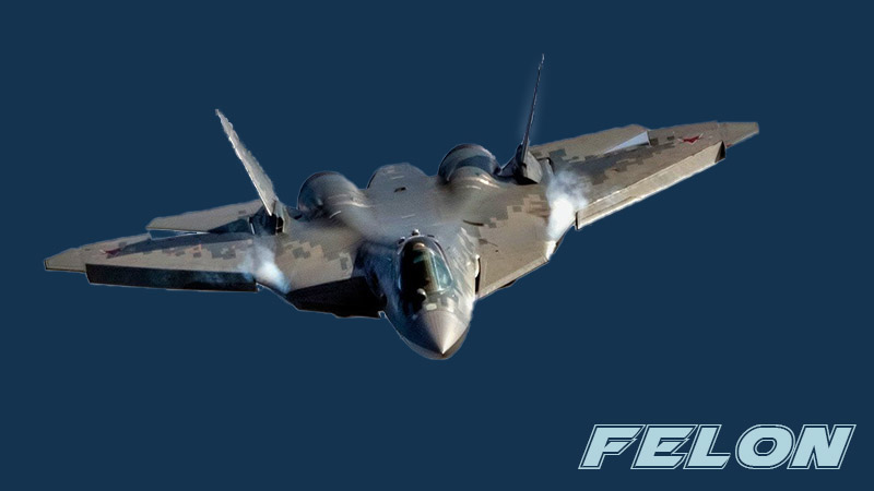 Russian Su-57 Felon- stealthiest Tsar